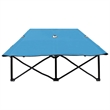 vidaXL Sun Lounger in Blue