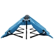 vidaXL Sun Lounger in Blue