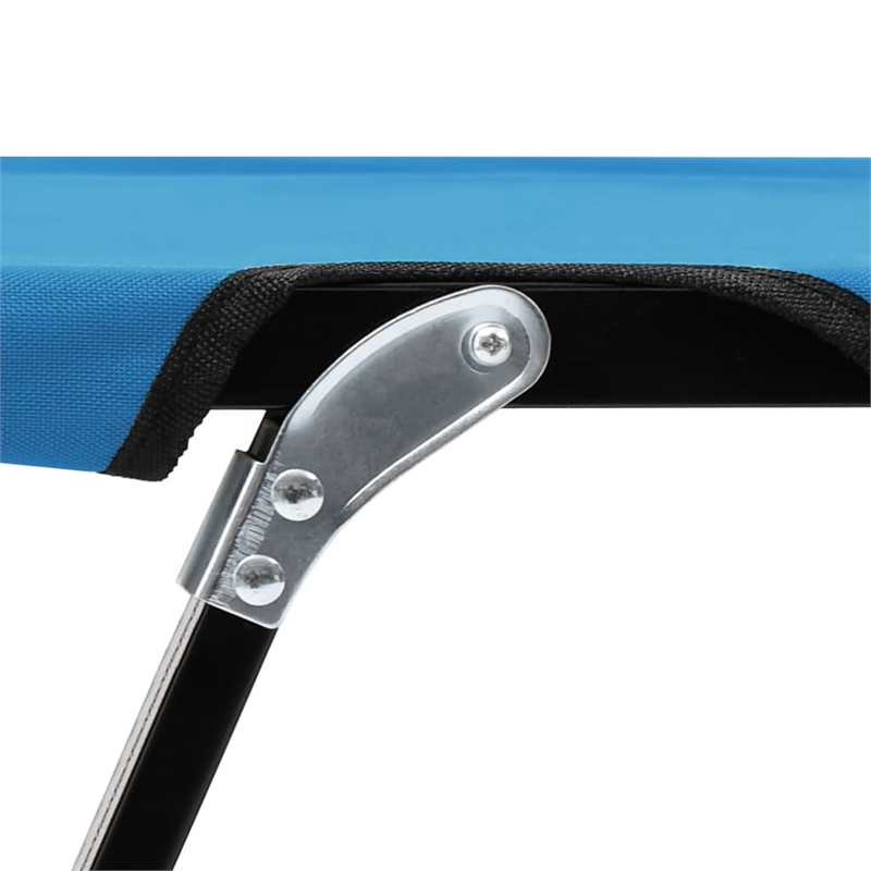 vidaXL Sun Lounger in Blue