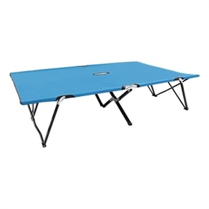vidaXL Sun Lounger in Blue