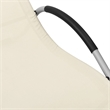 vidaXL Aluminum Sun Lounger in Gray/Cream