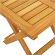 vidaXL Solid Acacia Wood Sun Lounger in Brown (Set of 2)