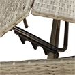 vidaXL Sun Lounger in Gray
