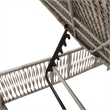 vidaXL Sun Lounger in Light Gray
