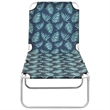 vidaXL Powder-Coated Steel Sun Lounger in Gray