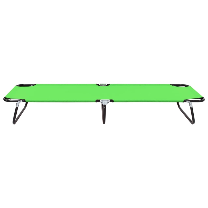 vidaXL Sun Lounger in Green