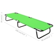 vidaXL Sun Lounger in Green