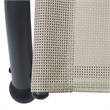 vidaXL Steel Double Sun Lounger in Cream