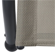 vidaXL Steel Double Sun Lounger in Taupe