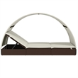 vidaXL Sun Lounger in Brown