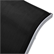 vidaXL Aluminum Sun Lounger in Black