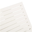 vidaXL Sun Lounger in White