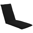 vidaXL Sun Lounger in Black