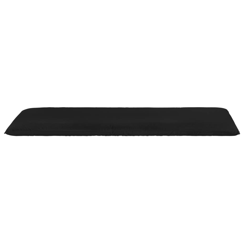 vidaXL Sun Lounger in Black