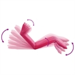 vidaXL Sun Lounger in Pink
