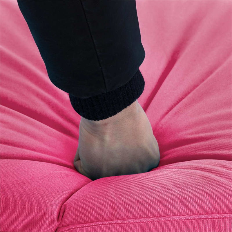 vidaXL Sun Lounger in Pink