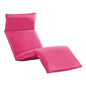 vidaXL Sun Lounger in Pink