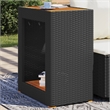vidaXL Garden Side Table in Gray and Brown