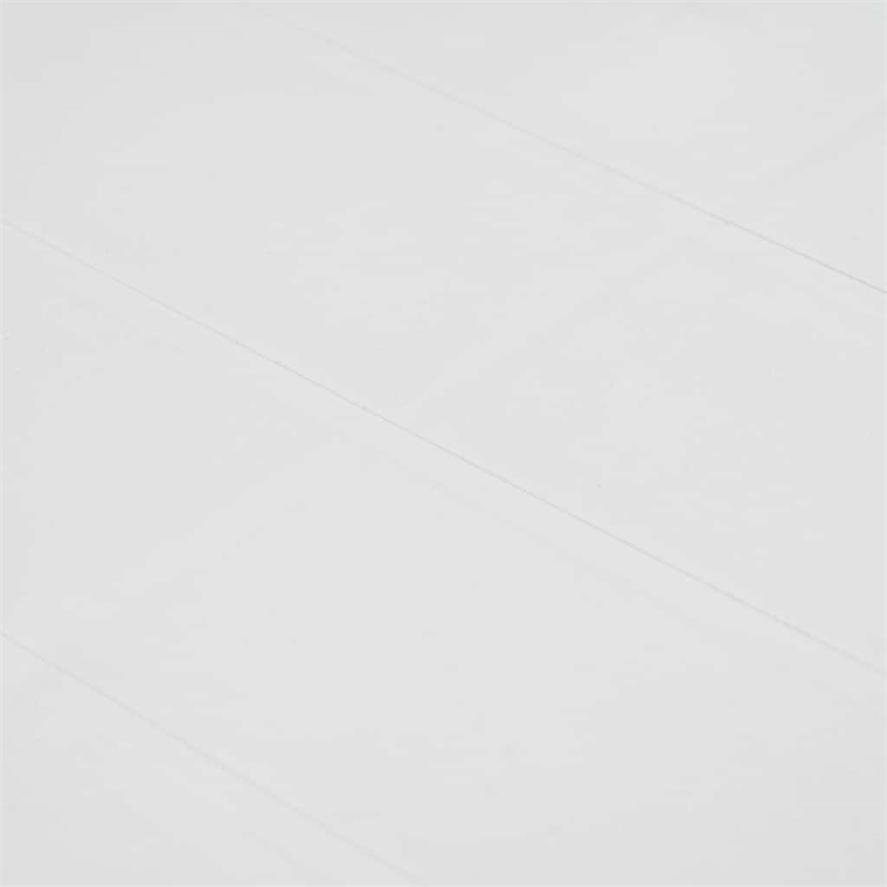 vidaXL Plastic Garden Table in White