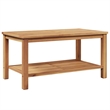 vidaXL Solid Teak Wood Coffee Table in Brown