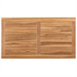 vidaXL Solid Teak Wood Coffee Table in Brown