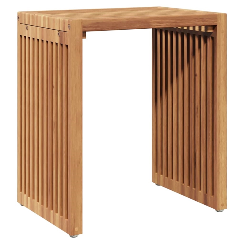 vidaXL Garden Side Table Set in Brown (3 Pieces)