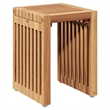 vidaXL Garden Side Table Set in Brown (3 Pieces)
