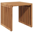 vidaXL Garden Side Table in Brown