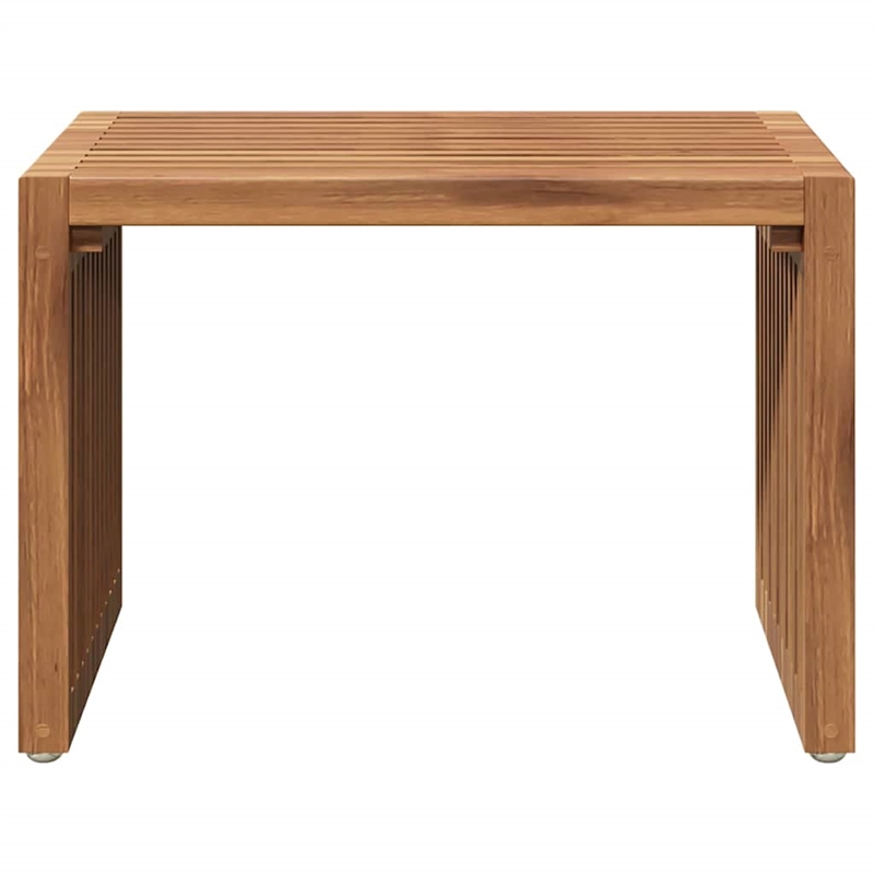 vidaXL Garden Side Table in Brown