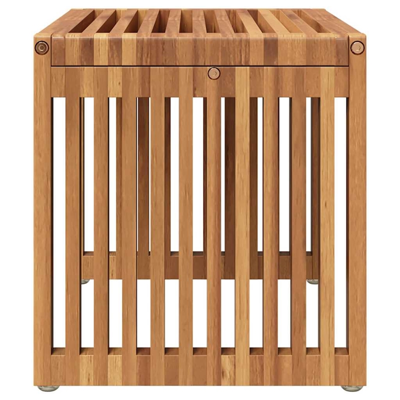 vidaXL Garden Side Table in Brown