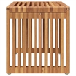vidaXL Garden Side Table in Brown