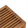 vidaXL Garden Side Table in Brown