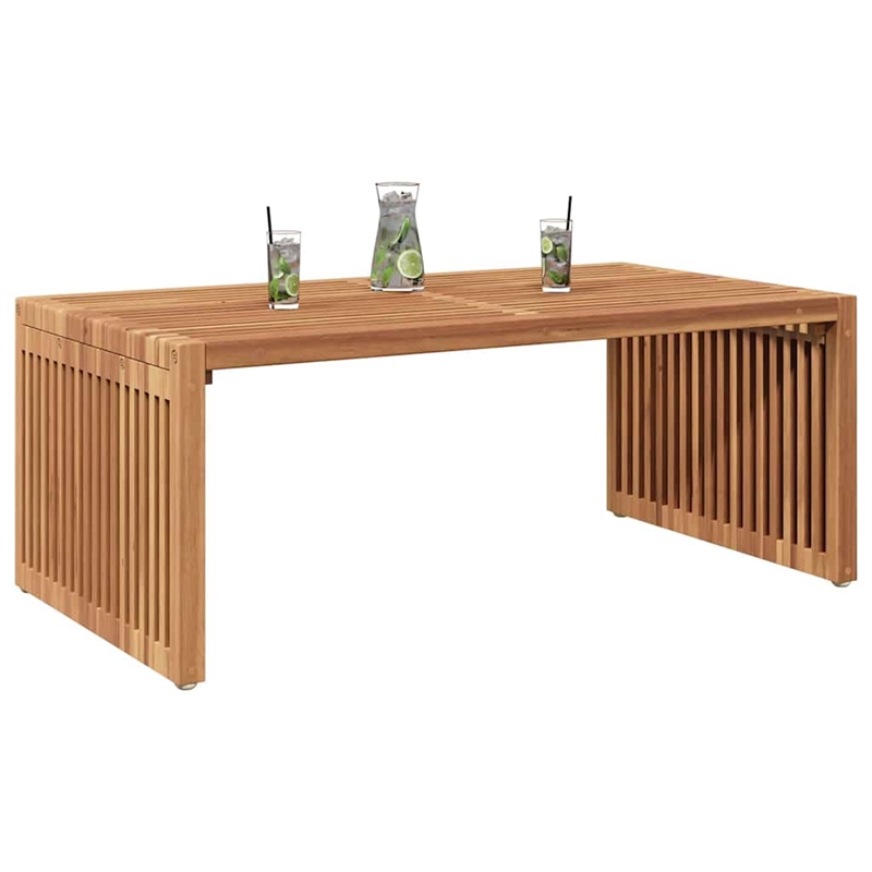 vidaXL Garden Side Table in Brown