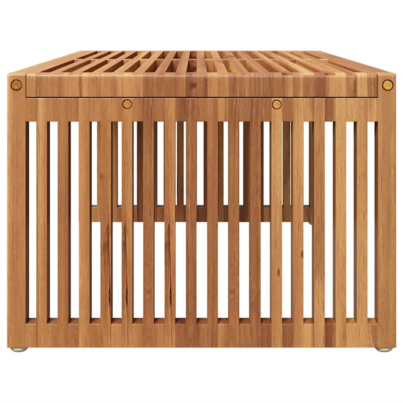 vidaXL Garden Side Table in Brown
