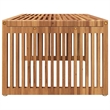 vidaXL Garden Side Table in Brown