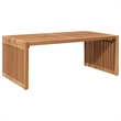 vidaXL Garden Side Table in Brown