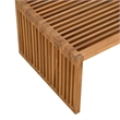 vidaXL Garden Side Table in Brown