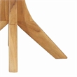 vidaXL Solid Teak Wood Side Table in Brown