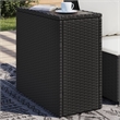 vidaXL Garden Side Table in Black