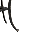 vidaXL Cast Aluminum Medium Garden Dining Table in Bronze