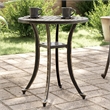 vidaXL Cast Aluminum Medium Garden Dining Table in Bronze