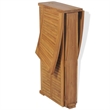 vidaXL Solid Teak Wood Bar Table in Brown