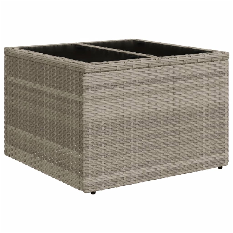 vidaXL Garden Coffee Table in Light Gray