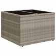 vidaXL Garden Coffee Table in Light Gray