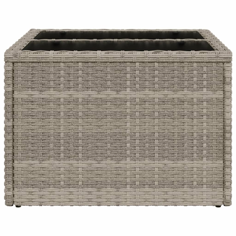 vidaXL Garden Coffee Table in Light Gray
