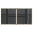 vidaXL Garden Coffee Table in Light Gray