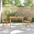 vidaXL Medium Durable Table in Natural/Brown