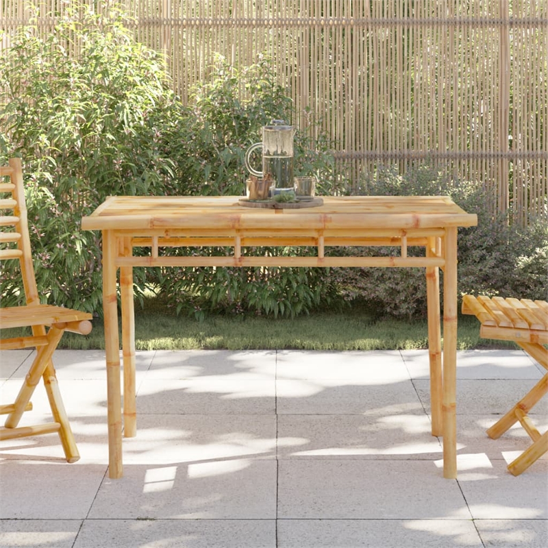 vidaXL Medium Durable Table in Natural/Brown
