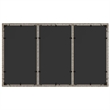 vidaXL Garden Dining Table in Light Gray
