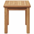 vidaXL Solid Teak Wood Coffee Table in Brown